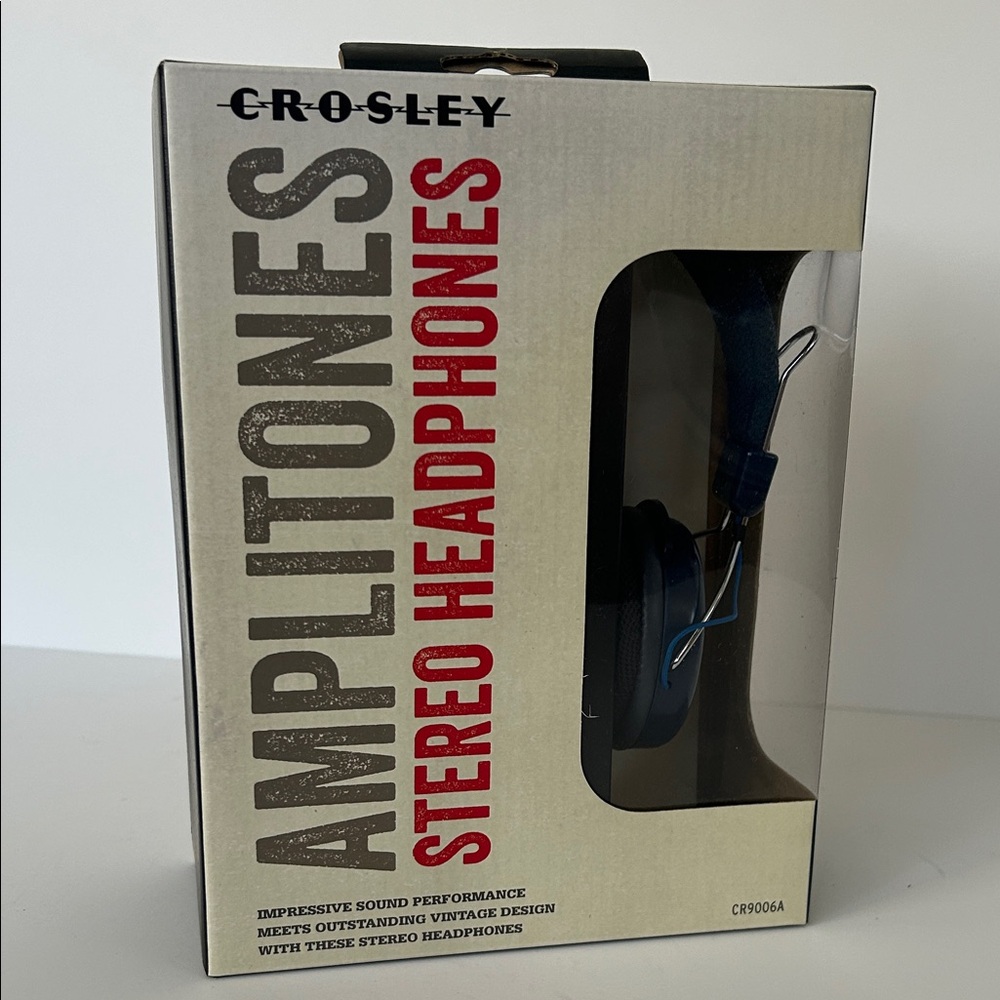 Crosley Radio Amplitone On-Ear Headphones - Blue